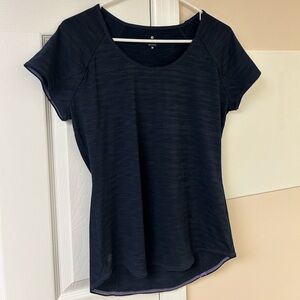 Athleta Athletic Tee Navy Blue